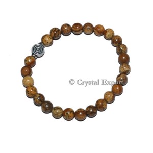 Gemstone Picture Jasper <b>Bracelets</b> with ChokoReiki - Product Image 1