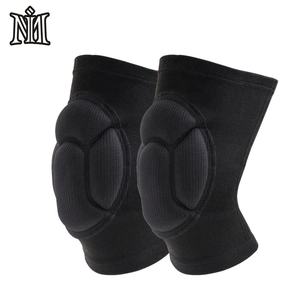 Genouillère en gel élastique en coton/polyester, genouillère de compression épaisse pour l'entraînement au MMA, au kick-boxing, couleur et taille personnalisables - Product Image 6