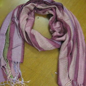 Écharpe en rayonne tissée de saison de printemps de mode écharpe en viscose tricotée - Product Image 1