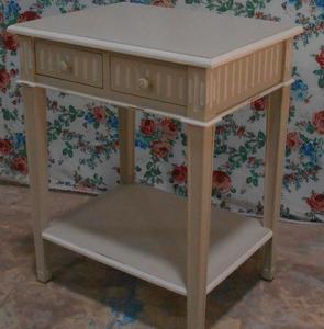 Meubles d'Indonésie-Meubles de table console en bois Frenchs Shabby - Product Image 4