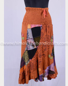 Falda Bohemia sin tirantes Convertible de verano con estampado de zorro rojo HHCS 128 A - Product Image 2