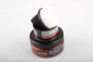 Crème d'entretien pour chaussures Blink Gloss B-8510, best-seller, 50 ml, production de cirage pour chaussures, crème pour cuir, flacon en verre carré, nettoyage des chaussures - Product Image 2