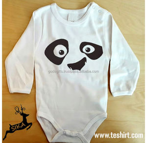 Mameluco para Bebé de Algodón Orgánico, Tejido Ecológico Suave, OEM, Lindo Estampado de Sonrisa, Mameluco Teñido Personalizado, Proveedor de Ropa Infantil - Product Image 2