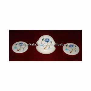 Marbre Pierre Sous-verres Marqueterie - Product Image 1