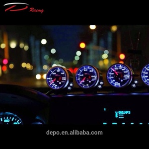 52mm Depo Racing 7 Colors Touch Panel Stepper Motor Turbo Boost Gauge - Product Image 4