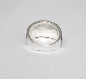 Bague en pierre précieuse de marcassite naturelle Bague en argent sterling massif 925 Bijoux pour anniversaire, mariage et anniversaire Fabricant - Product Image 4