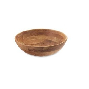 Bol en bois de conception de luxe pour fruits et dîner, utilisation de la vaisselle et poli à la main pour une taille personnalisée, meilleur prix - Product Image 6