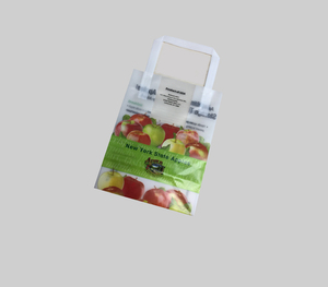 Bolsas de plástico impresas plegables en tres partes, hechas en Vietnam - Product Image 1