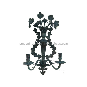 Aplique de pared de metal de diseño moderno con acabado antiguo para iluminación y decoración de la sala de estar del hogar. - Product Image 6