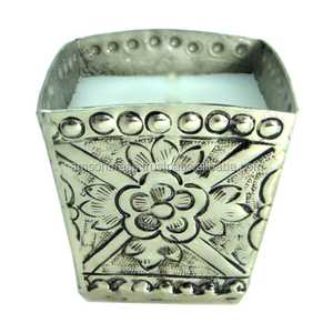 Fabricant et grossiste Bougeoir votif en métal fer verre Bougeoir perforé en métal fer étoile - Product Image 4