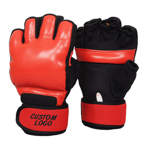 Guantes de cuero artificial de MMA, guantes de boxeo de buena calidad, precio al por mayor, hechos a medida, novedad - Product Image 6