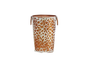 Florero de cobre vintage - Product Image 1