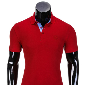T-shirt polo blanc uni de qualité turque professionnelle, nouvelle mode, Offre Spéciale 100% coton, t-shirt en maille avec polo, vente en gros - Product Image 1