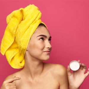 Venta de toallas de secado de cabello de algodón OEM 100% recicladas para todas las estaciones de la mejor calidad para baño, hogar, exportador de hoteles en India - Product Image 5