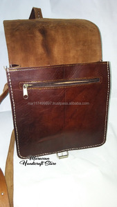 กระเป๋าถือหนังโมร็อกโกขนาดกลางลายนูนกระเป๋าถือสำหรับผู้หญิงทำด้วยมือสไตล์โมร็อกโก - Product Image 4