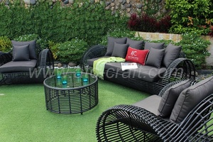 Colección Eagle 2018-Juego de sofás de mimbre para exteriores, diseño increíble, para temporada navideña - Product Image 4