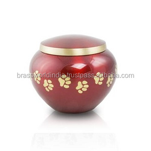 Suministros funerarios para cenizas de mascotas, urna de cremación de la India de Brassworld, ODYSSEY - Product Image 3