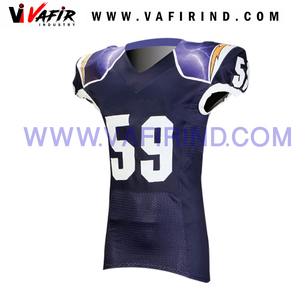 Venta al por mayor personalizado sublimación impresa camisetas de fútbol americano para niños barato uniforme de fútbol americano ropa deportiva americana - Product Image 4