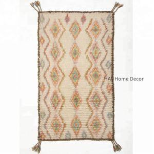 พรมขนปุยมุสลิมแบบตุรกี,พรมปูพื้นขนสัตว์แบบโมร็อคโคพรมปูพื้นสำหรับห้องนั่งเล่น - Product Image 1