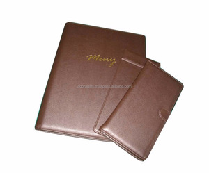 Thực Phẩm Nhanh Menu Chủ/Da Menu Bao Gồm Nhà Hàng/Thiết Kế Đặc Biệt Bìa Cứng Menu Book Cover - Product Image 1