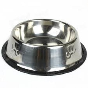 Bol à salade simple couche Bassin d'assaisonnement Bol à mélanger pour soupe profonde Bol pour chien en acier inoxydable imprimé antidérapant - Product Image 4