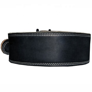 Ceinture en cuir de levage de puissance de forme physique conception personnalisée ceinture de puissance d'entraînement ceinture en daim à une broche en cuir - Product Image 2