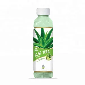 500ml şişe Aloe vera içeceği limon lezzet ile