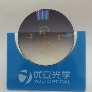 Il blu oftalmico del blocco UV420 CR39 del taglio della foto fotocromatica del laboratorio ottico delle lenti di Danyang taglia il blu 1.56