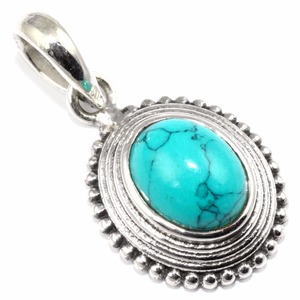 Colgantes de plata de ley 925 con diseño de Bella Durmiente, joyería india de plata - Product Image 1