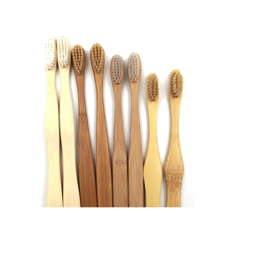 2023 Offre Spéciale artisanat bambou brosse à dents jetable pour voyage à domicile fonction de blanchiment pour enfants adultes doux poils moyens - Product Image 1