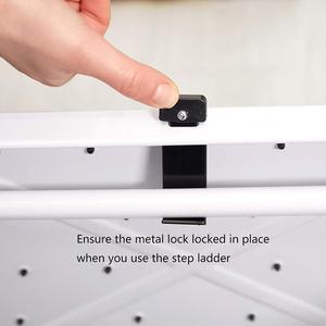 Hộ Gia Đình Di Động <span class=keywords><strong>3</strong></span> Bước Thang Thép Với Lan Can - Product Image 2