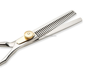 Ciseaux de coiffure en acier inoxydable japonais de haute qualité personnalisés ciseaux de beauté pointus fournitures de salon de coiffure réglables vente en gros - Product Image 2