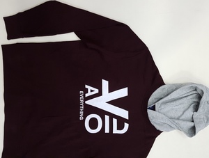 Sweat à capuche en coton à manches longues pour hommes haut de gamme de qualité supérieure avec capuche réglable Étiquettes de marque Bangladesh Stock Lot Sweatshirts - Product Image 5