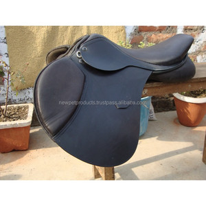 Selle de course de chevaux en cuir véritable pour l'équitation fournie par un fabricant renommé - Product Image 2
