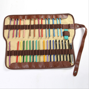 Sac à crayons en toile de PVC, accessoire roulant de 32 48 72 - Product Image 3
