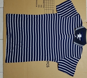 Polo de hombre de Bangladesh de calidad de algodón de patrón sólido para la temporada de primavera-Envío excedente cancelado - Product Image 1