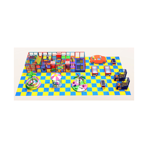 Terrain de jeu intérieur conçu sur mesure de 230 mètres carrés avec piscine à balles - Product Image 1