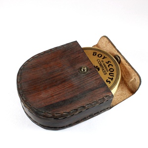เข็มทิศเข็มทิศแบบโบราณสำหรับลูกเสือทำด้วยมือทำจากทองเหลือง NC194โดย calyron - Product Image 5