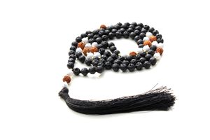 Pearl Beaded <b>Necklace</b> Handcrafted <b>Boho</b> for Meditation Practice Premium Quality Fine Craftsmanship - Product Image 6