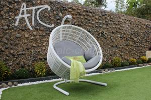 EAGLE COLLECTION Modèle de hamac en rotin synthétique moderne RAHM-011 Balançoire de jardin élégante pour l'extérieur Utilisation de la conception la plus chaude Matériau en métal - Product Image 3