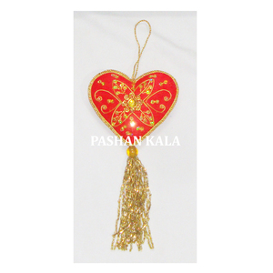 Adorno Navideño en Forma de Corazón para Colgar con Decoración Festiva - Product Image 1