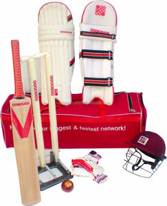 Wooden & <b>Plastic</b> <b>Cricket</b> <b>Set</b> - Product Image 3
