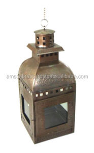 New Arrival Handmade Metal Tea <b>Candle</b> Lantern for Home Decoration Hanging Powder Coated Iron T <b>Candle</b> <b>Holder</b> Decorative Stand - Product Image 2