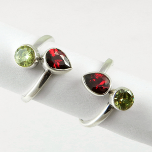 Ewelry-pendientes de plata de primera ley para mujer, aretes pequeños, 925 - Product Image 1