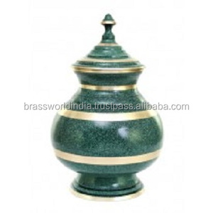Urne funéraire américaine pour adultes ODYSSEY, articles funéraires Brassworld India, fabriquée en métal et laiton durables, modèle FU-189 - Product Image 3