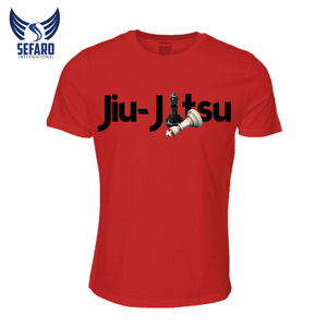 Camisetas BJJ de gran tamaño de calidad de primera clase para hombre y mujer, logotipo personalizado impreso de talla grande, manga corta, 100% algodón, pago suave TT - Product Image 1
