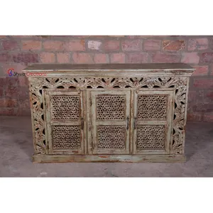 Latest Design Indian Wooden Carved Sideboard Cabinet wooden furniture wooden furniture manufacturer