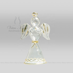 Wholesale <b>Glass</b> Angel Christmas Ornaments - Product Image 1