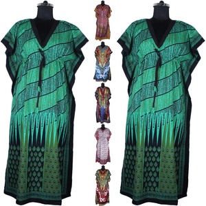 Nouveau femmes longue caftan 2025 Anokhi Caftan Maxi robe imprimé fleuri bloc vêtements de détente Anokhi tirer chaîne caftan Boho bloc imprimer - Product Image 2