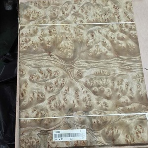 Placage en bois de camphrier doré pour la décoration d'hôtel - Product Image 2